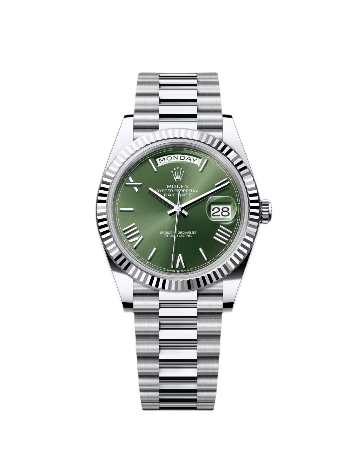 RLX Day-Date "President" 40mm - Full Set with Box & Card