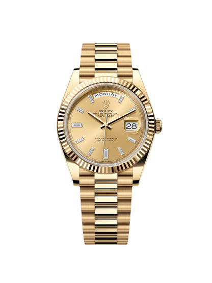 RLX Day-Date "President" 40mm - Full Set with Box & Card