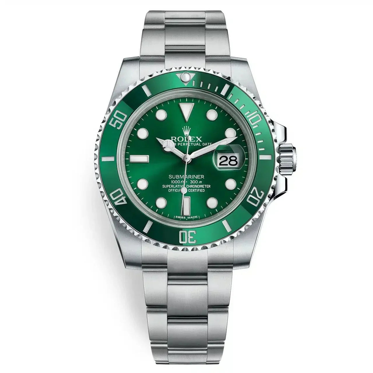 RLX Submariner Hulk 40mm Swiss Watch
