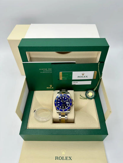 RLX Submariner Two-Tone Yellow Gold & Steel Rolesor - Blue Dial Ceramic Bezel