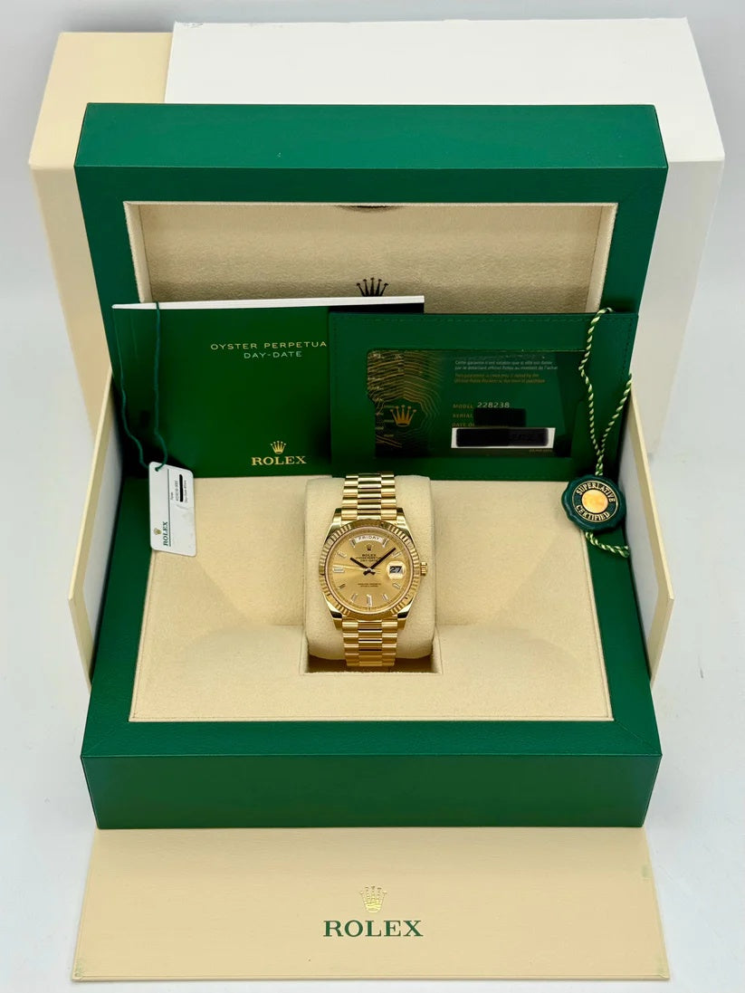 RLX Day-Date "President" 40mm Yellow Gold