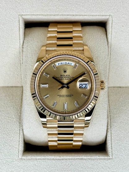 RLX Day-Date "President" 40mm Yellow Gold